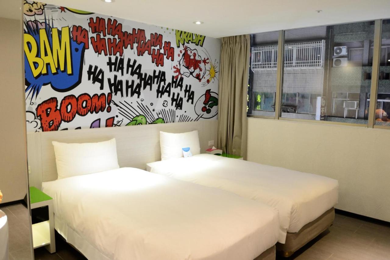 Wholesome Hotel Tchaj-pej Exteriér fotografie