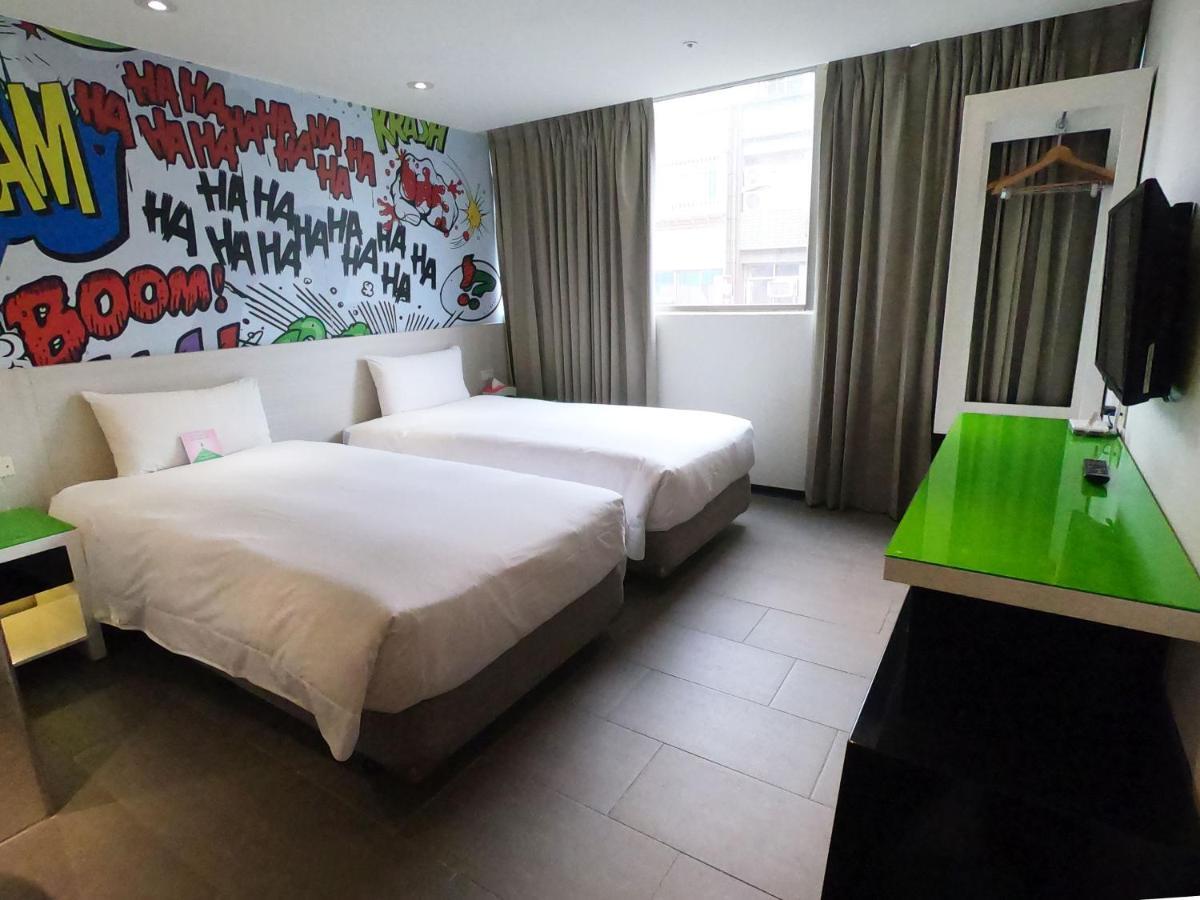 Wholesome Hotel Tchaj-pej Exteriér fotografie
