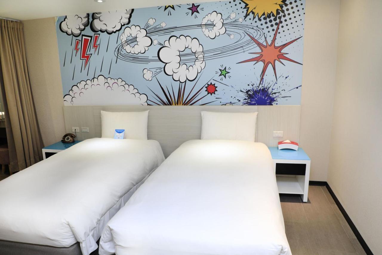 Wholesome Hotel Tchaj-pej Exteriér fotografie