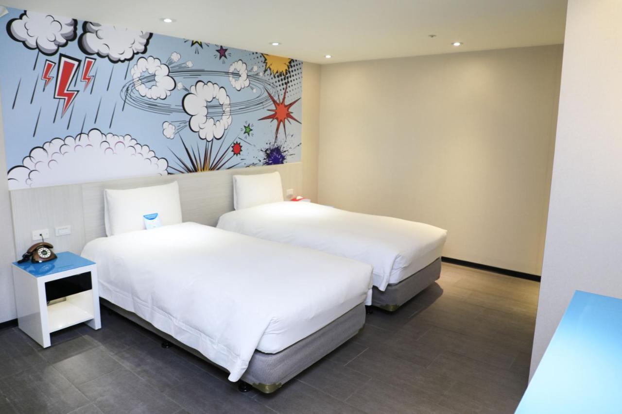 Wholesome Hotel Tchaj-pej Exteriér fotografie